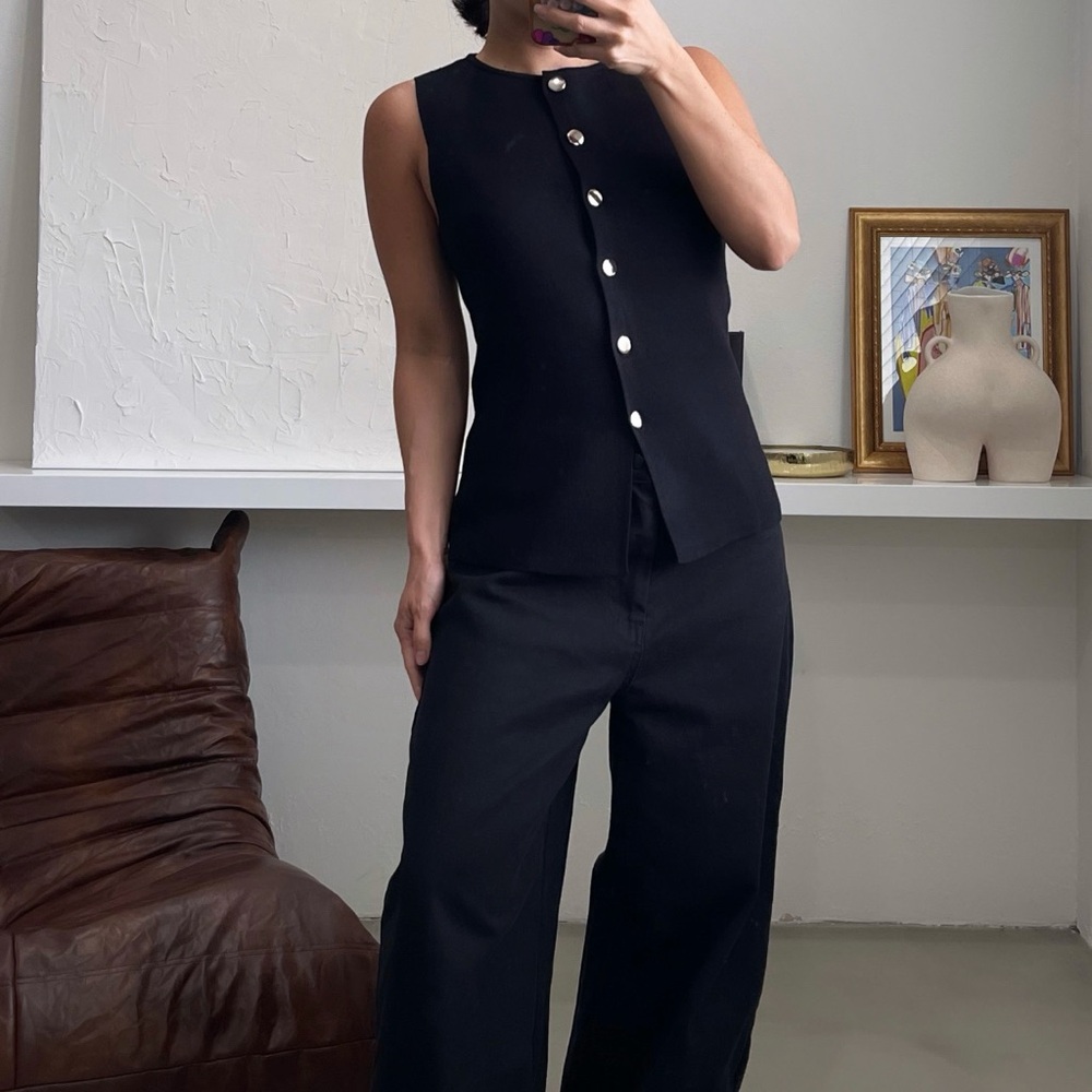 Elegant Black Women's Top